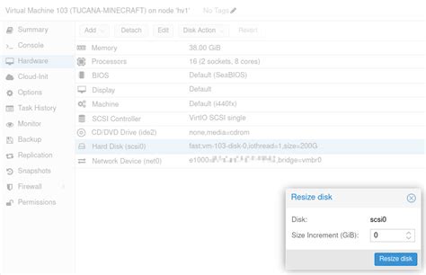 proxmox shrink lvm disk|proxmox vm resize disk.